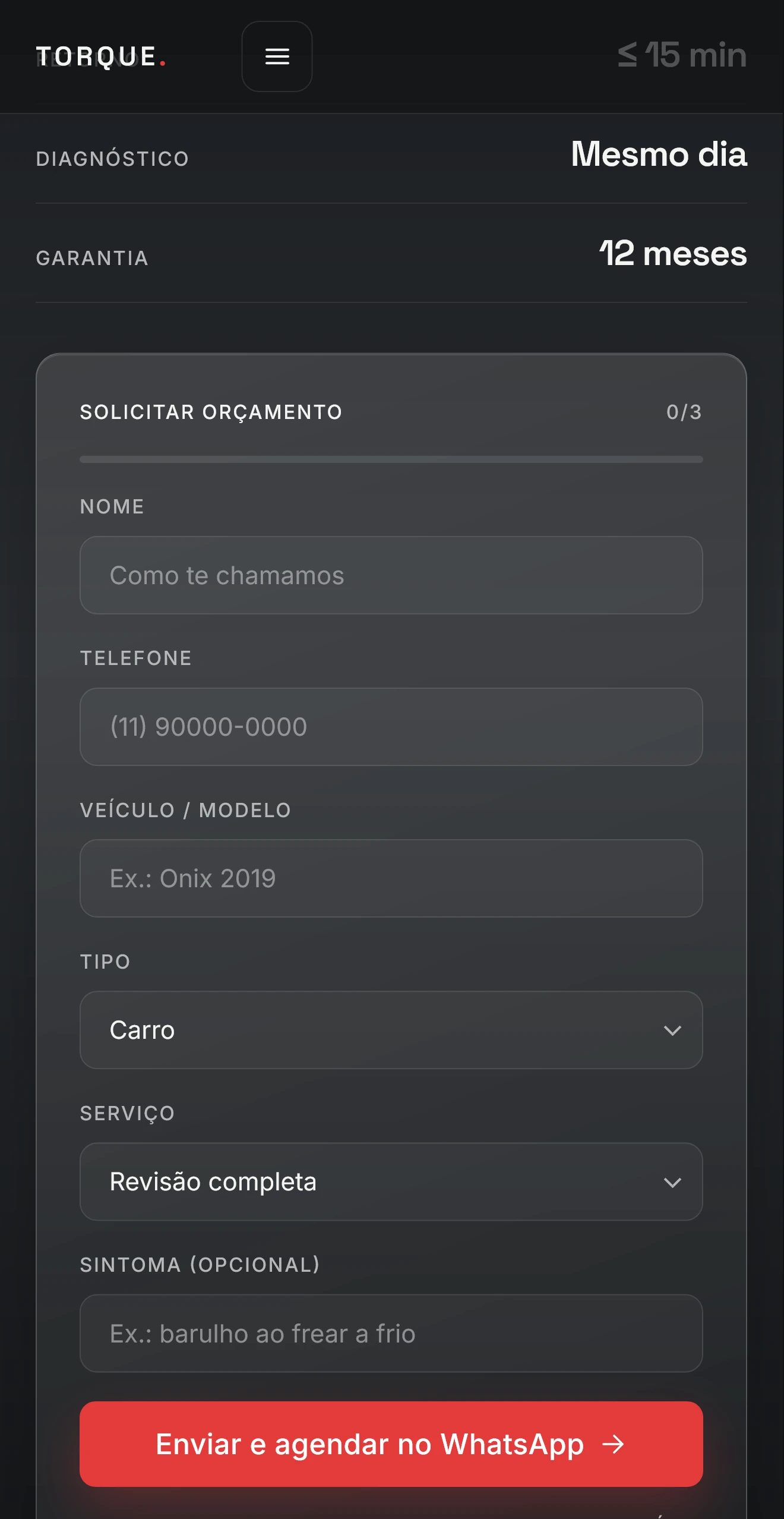 Painel de sistema web desenvolvido pela Amarus Freire